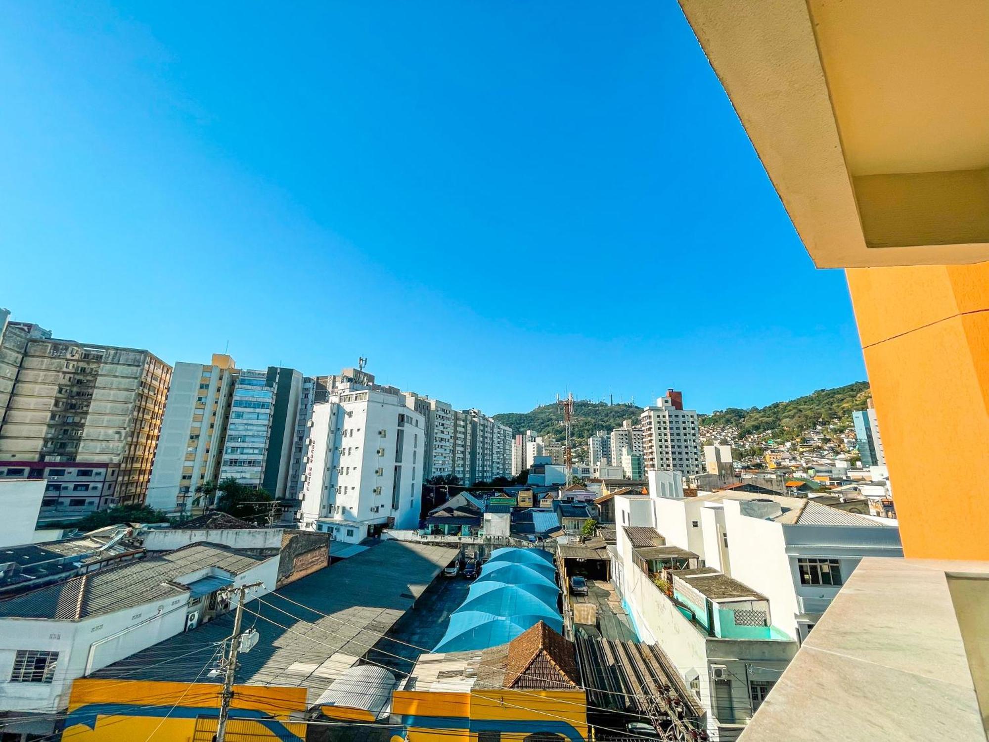 Studio No Centro: Piscina, Academia E Garagem N209 Florianopolis Ngoại thất bức ảnh